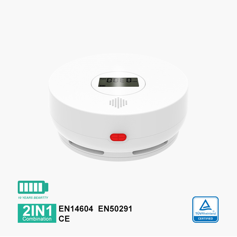 Hardwired Interconnected Smoke And Carbon Monoxide Alarm (2in1) AJ-965SCA4
