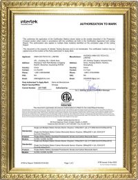 ETL UL217 UL2034 certification
