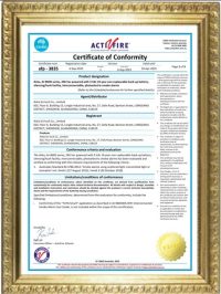 Activfire Approval From CSIRO