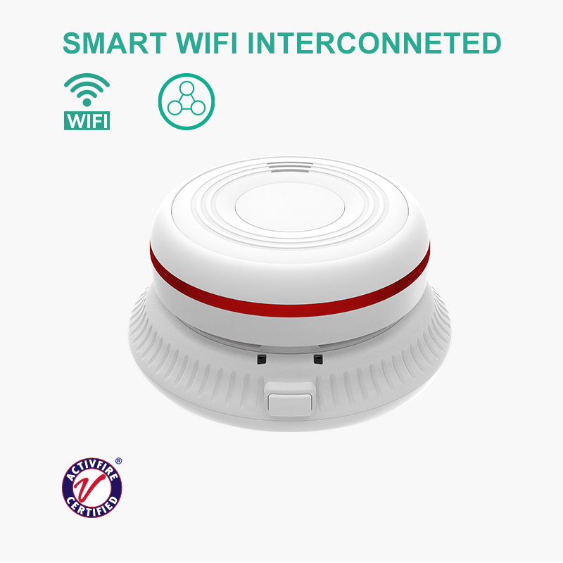 AJ-960SIWA 240V Hardwired WIFI Interconnected Smoke Alarm (AS3786)