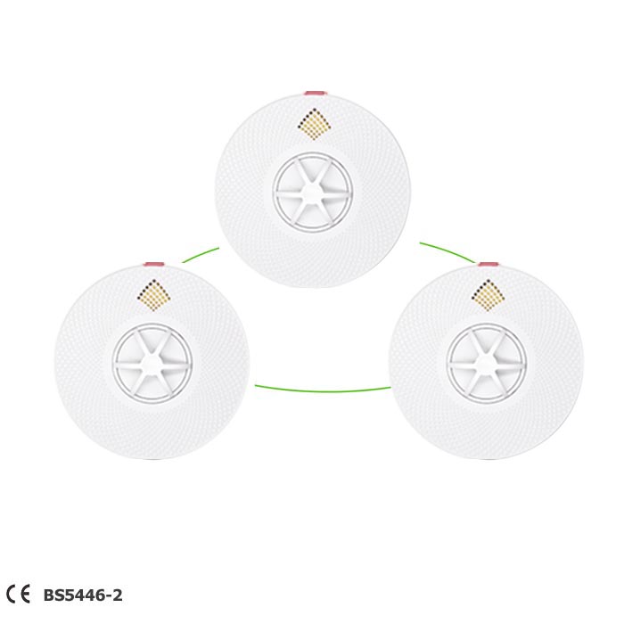AJ-963TU4 Wireless linked heat Alarm