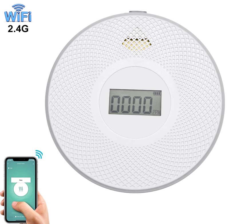 AJ-963SCRW WIFI Smoke & Carbon Monoxide Combo Alarm