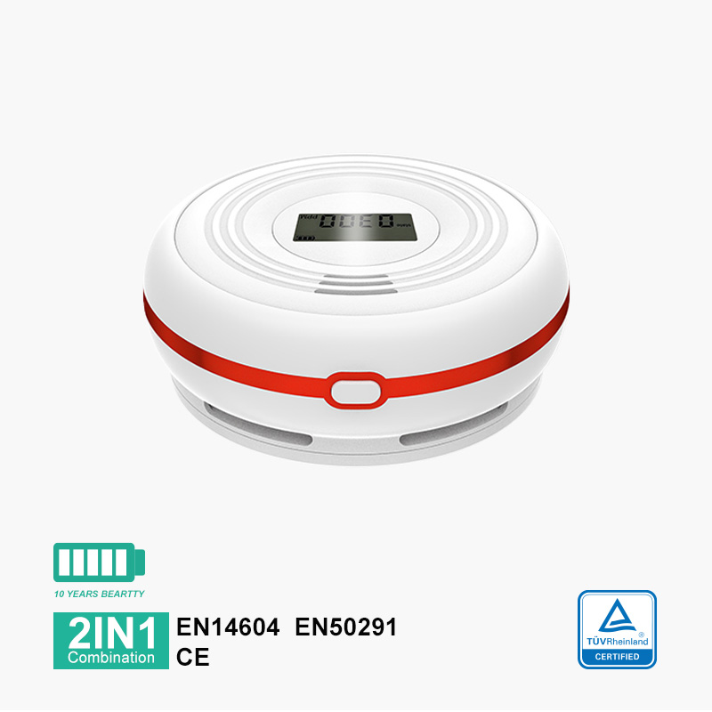 AJ-960SCA4 Hardwired Interconnected Smoke And Carbon Monoxide Alarm (2in1)
